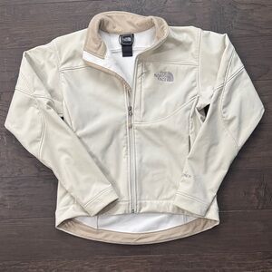 The North Face Apex Off-White (Cream) Zip-Up Jacket Women’s Size Small